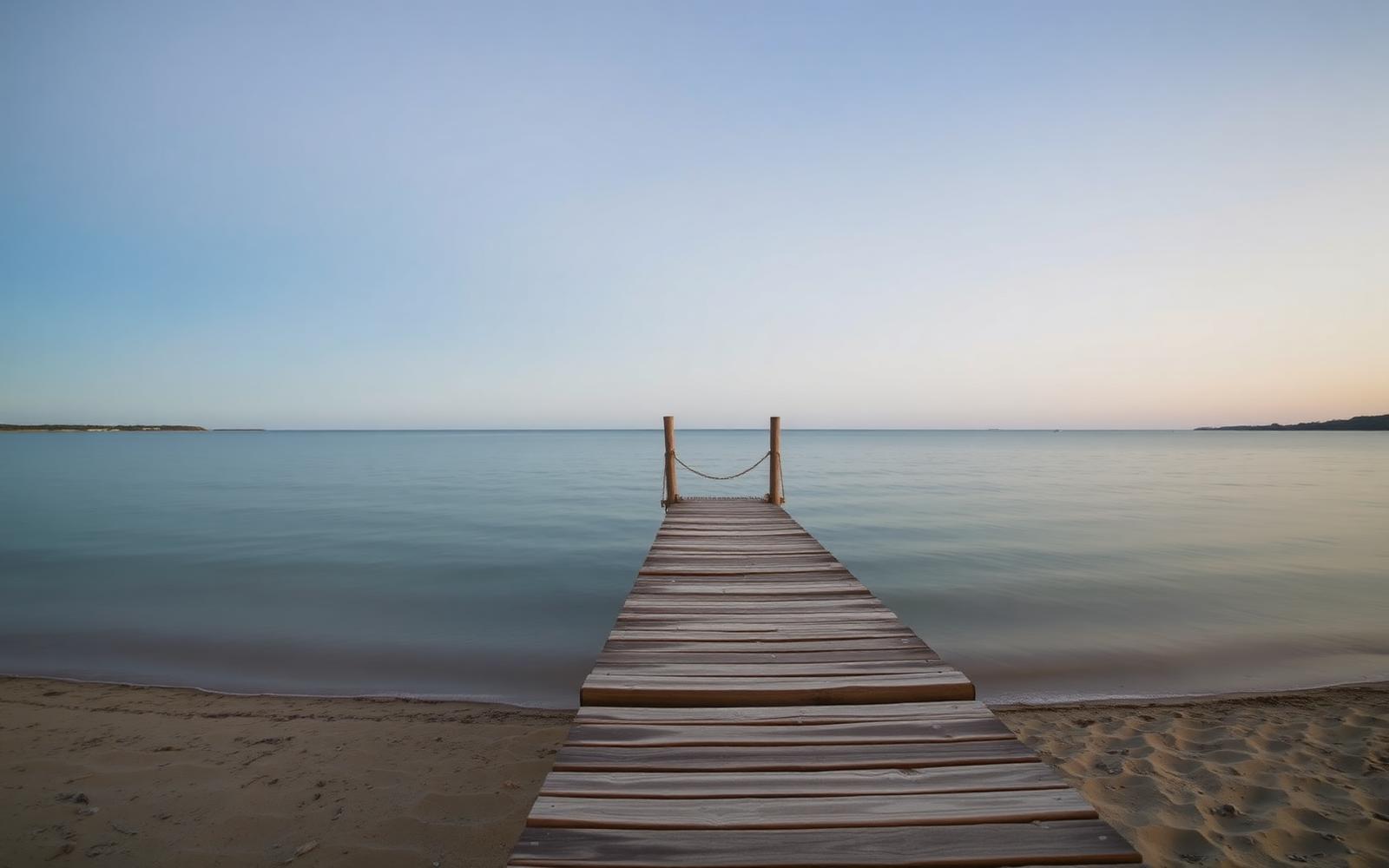 Calm Cape Cod bay